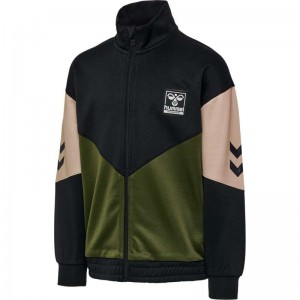 Vestes Hummel Rane Zip Enfant Vert Olive | 320293-256