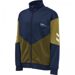 Vestes Hummel Rane Zip Enfant Vert Olive | 468234-105