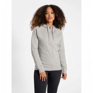 Vestes Hummel Red Classic Zip Femme Grise | 304372-163