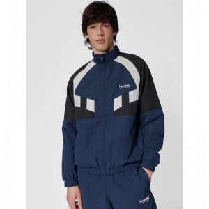 Vestes Hummel Tracksuit Sportswear Homme Bleu Marine | 262066-126