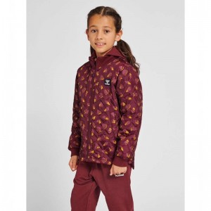 Vestes Hummel Tule Thermo Enfant Bordeaux | 322556-462