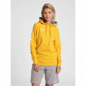 Vêtements De Sport Hummel Go Cotton Femme Jaune | 944213-155