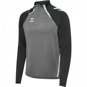 Vêtements De Sport Hummel Lead 2.0 Half Zip Homme Grise | 705949-447