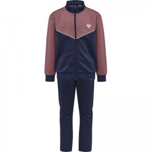 Vêtements De Sport Hummel Molin Tracksuit Enfant Rouge | 674565-313
