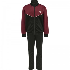 Vêtements De Sport Hummel Molin Tracksuit Enfant Bordeaux | 642762-742