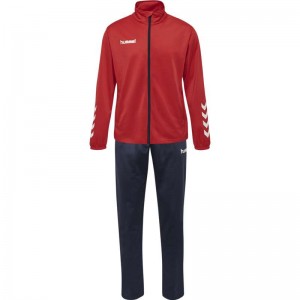 Vêtements De Sport Hummel Promo Poly Suit Enfant Rouge | 910904-388