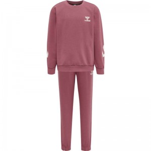 Vêtements De Sport Hummel Venti Tracksuit Enfant Rose | 745115-832