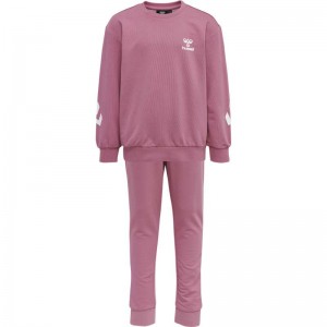 Vêtements De Sport Hummel Venti Tracksuit Enfant Rose | 745969-697