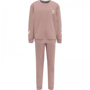 Vêtements De Sport Hummel Venti Tracksuit Enfant Rose | 942689-244