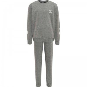 Vêtements De Sport Hummel Venti Tracksuit Enfant Grise | 804165-405