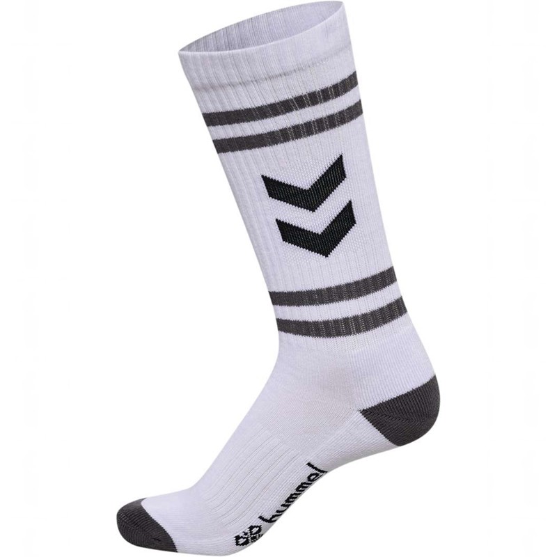Basket Hummel 3-pack Chevron High Retro Femme Blanche | 844254-378