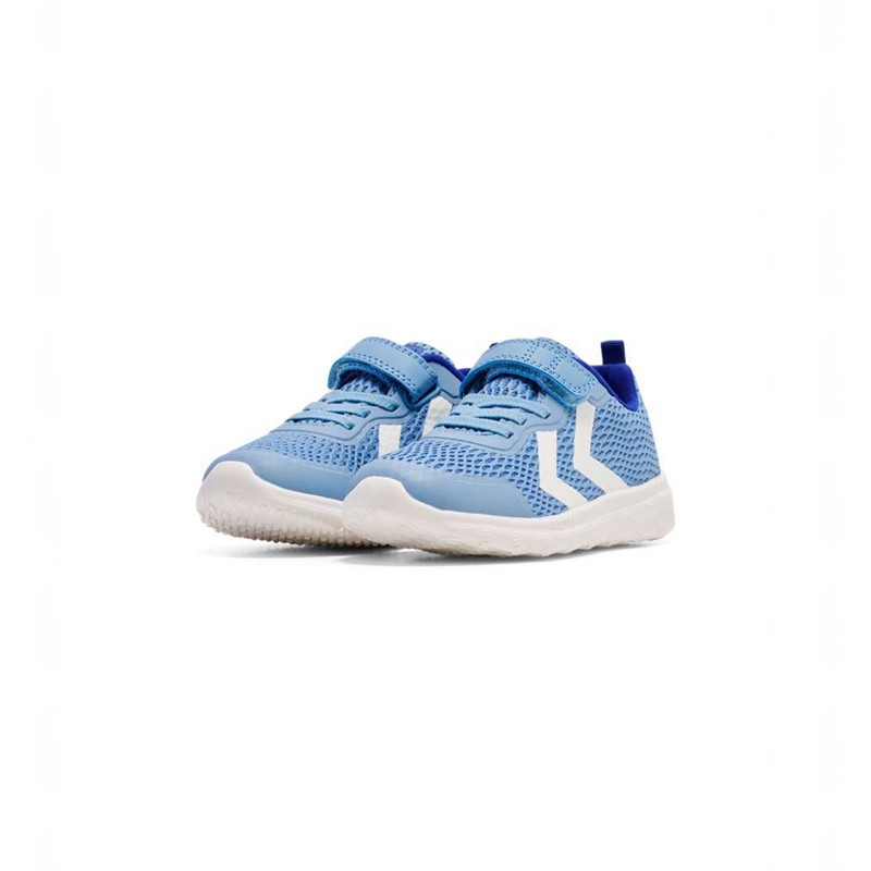 Basket Hummel Actus Recycled Jr Enfant Bleu | 368439-275