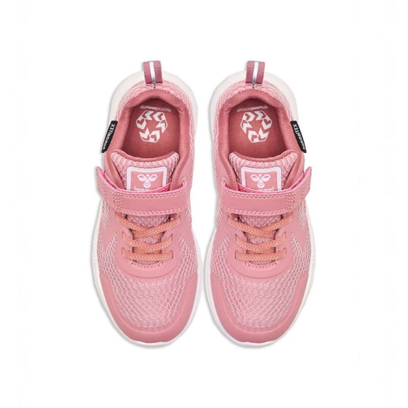 Basket Hummel Actus Tex Recycled Jr Enfant Rose | 336827-151