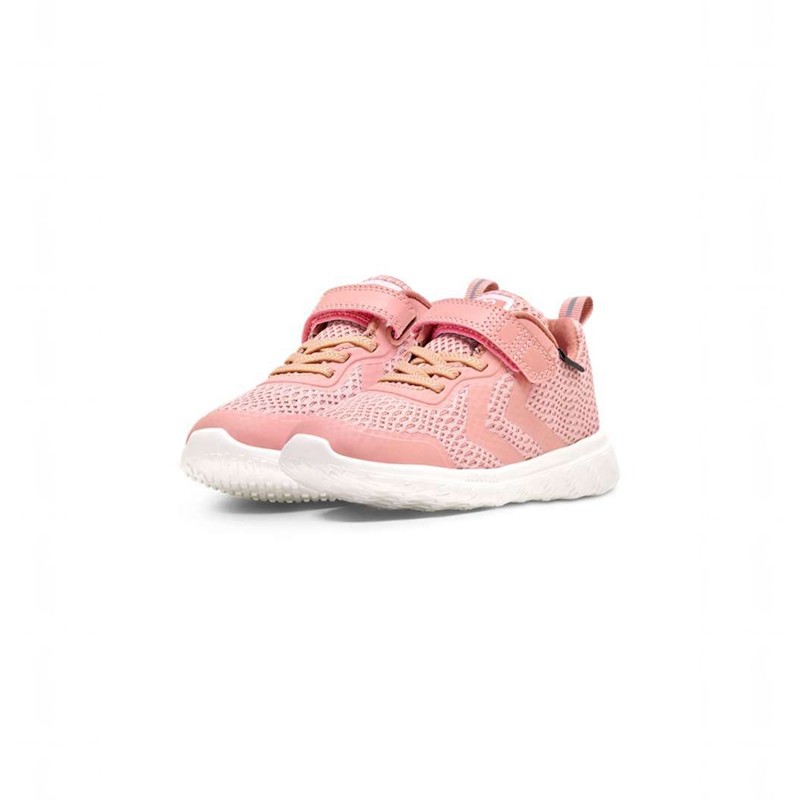 Basket Hummel Actus Tex Recycled Jr Enfant Rose | 336827-151