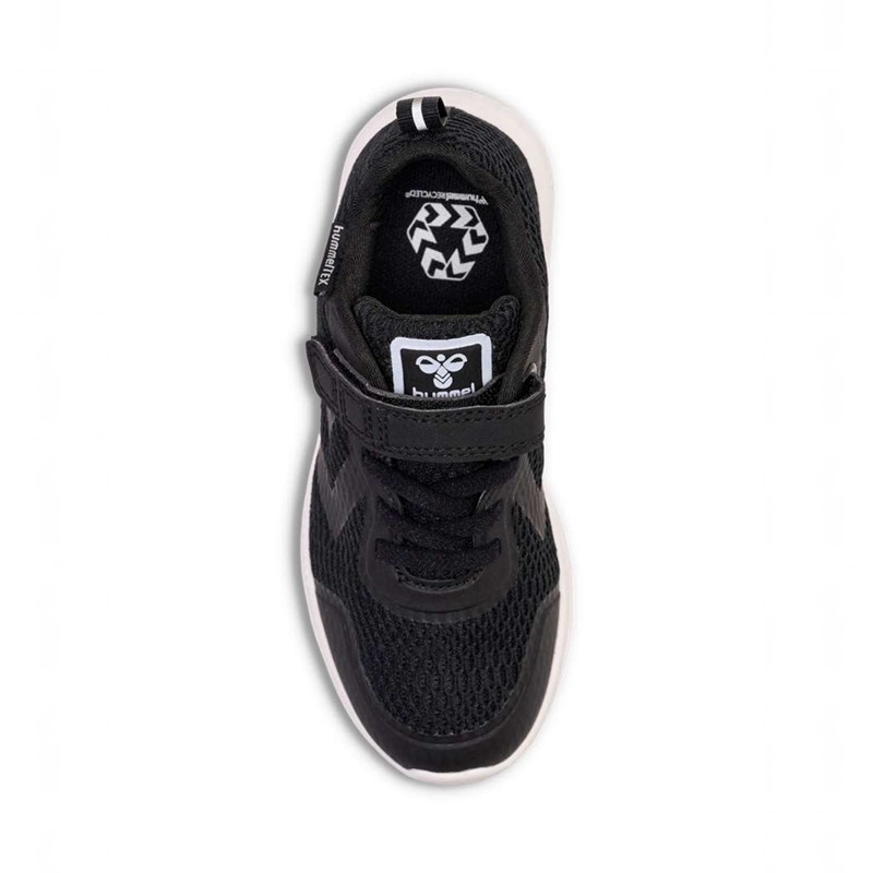 Basket Hummel Actus Tex Recycled Jr Enfant Noir | 138735-160