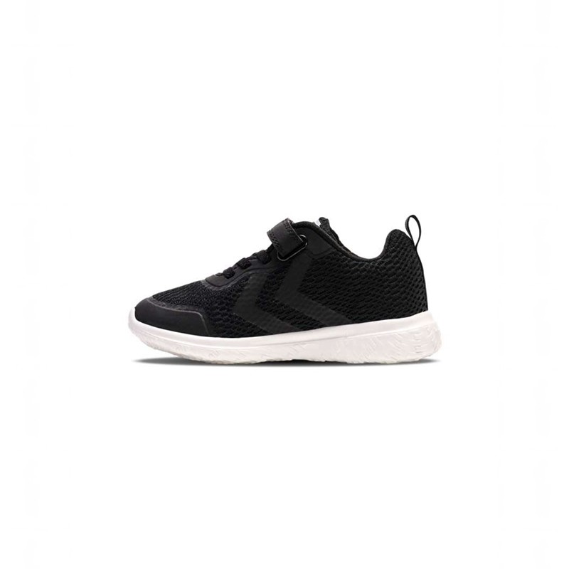 Basket Hummel Actus Tex Recycled Jr Enfant Noir | 138735-160