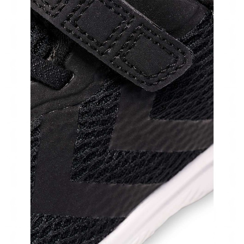 Basket Hummel Actus Tex Recycled Jr Enfant Noir | 138735-160