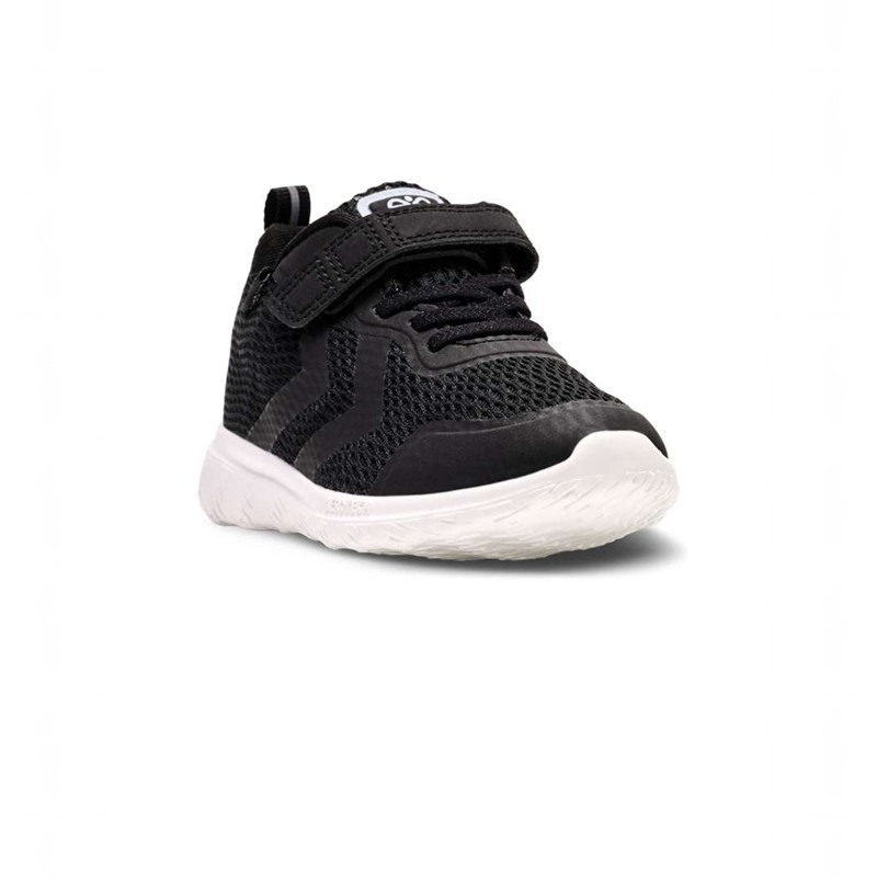 Basket Hummel Actus Tex Recycled Jr Enfant Noir | 138735-160
