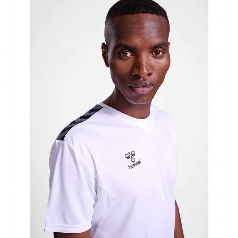 Basket Hummel Authentic Pl S/S Homme Blanche | 612560-178