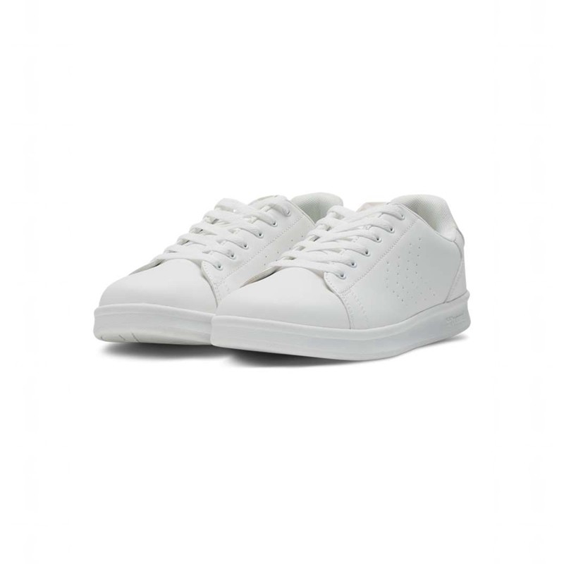 Basket Hummel Busan Homme Blanche | 805553-242