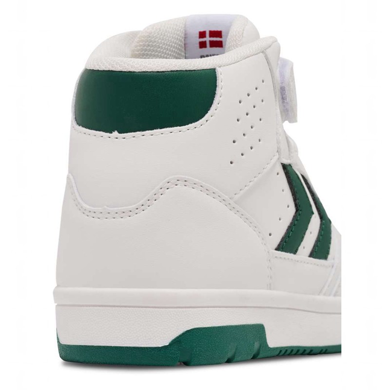 Basket Hummel Camden High Jr Enfant Blanche | 670031-173