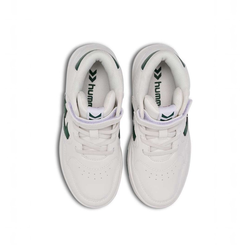 Basket Hummel Camden High Jr Enfant Blanche | 670031-173