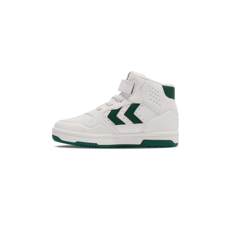 Basket Hummel Camden High Jr Enfant Blanche | 670031-173