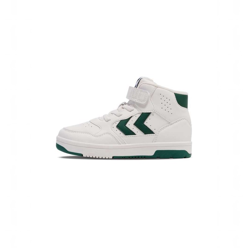 Basket Hummel Camden High Jr Enfant Blanche | 670031-173