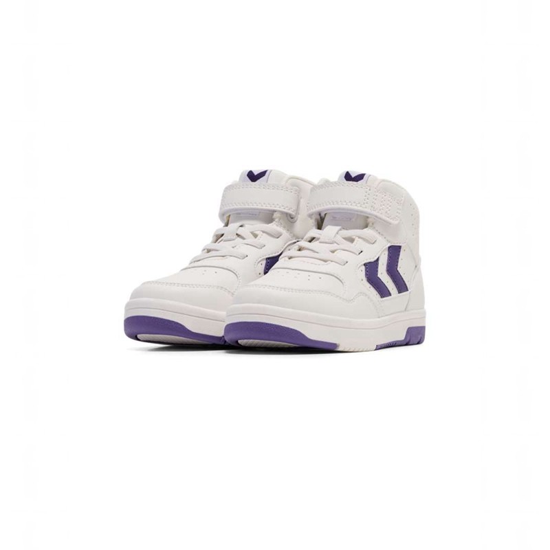 Basket Hummel Camden High Jr Enfant Blanche | 778192-051