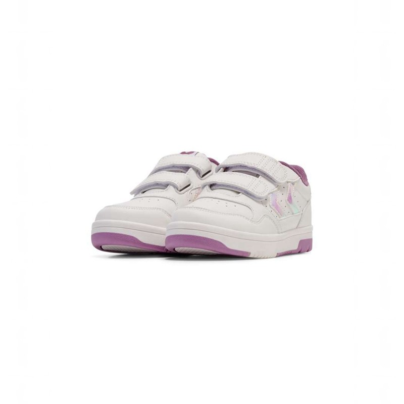 Basket Hummel Camden Jr Enfant Blanche | 402207-125