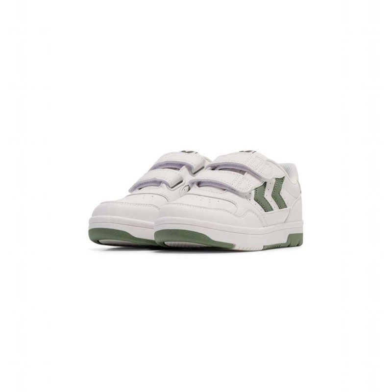 Basket Hummel Camden Jr Enfant Vert | 624338-725