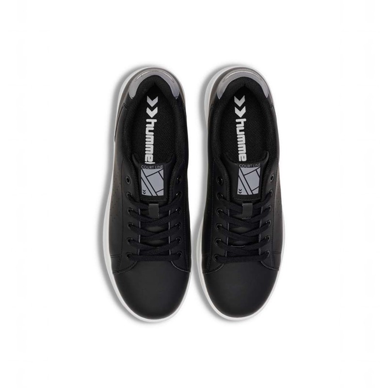 Basket Hummel Court Line Homme Noir | 421993-321