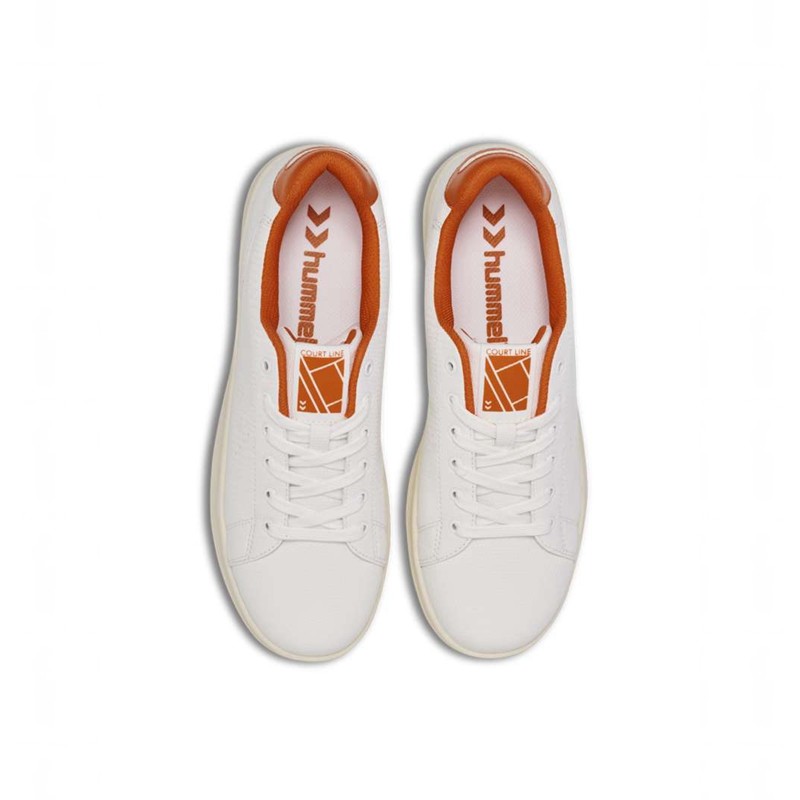 Basket Hummel Court Line Lz Homme Blanche | 753359-002