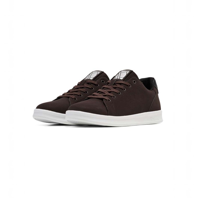 Basket Hummel Court Line Wt Homme Chocolat | 321400-754
