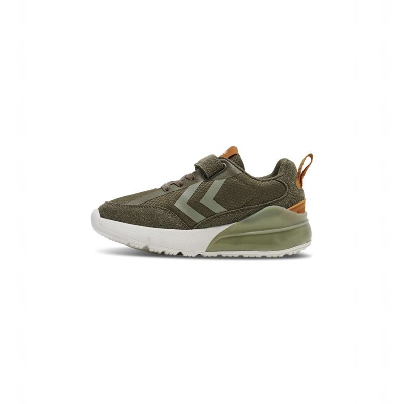 Basket Hummel Daylight Jr Enfant Vert Olive | 438367-700