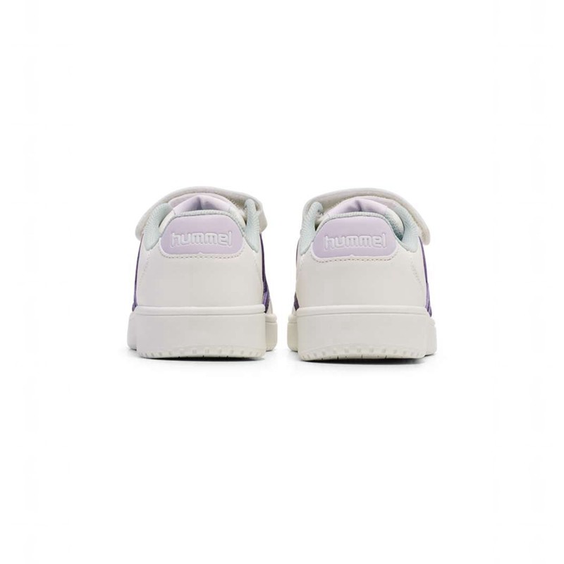 Basket Hummel Derby Court Jr Enfant Blanche | 046773-036