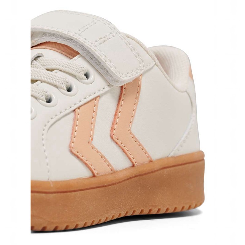 Basket Hummel Derby Court Jr Enfant Blanche | 037765-442