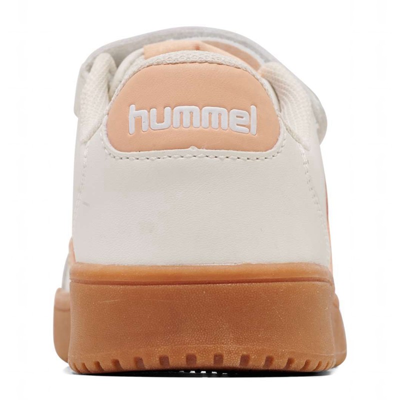 Basket Hummel Derby Court Jr Enfant Blanche | 037765-442