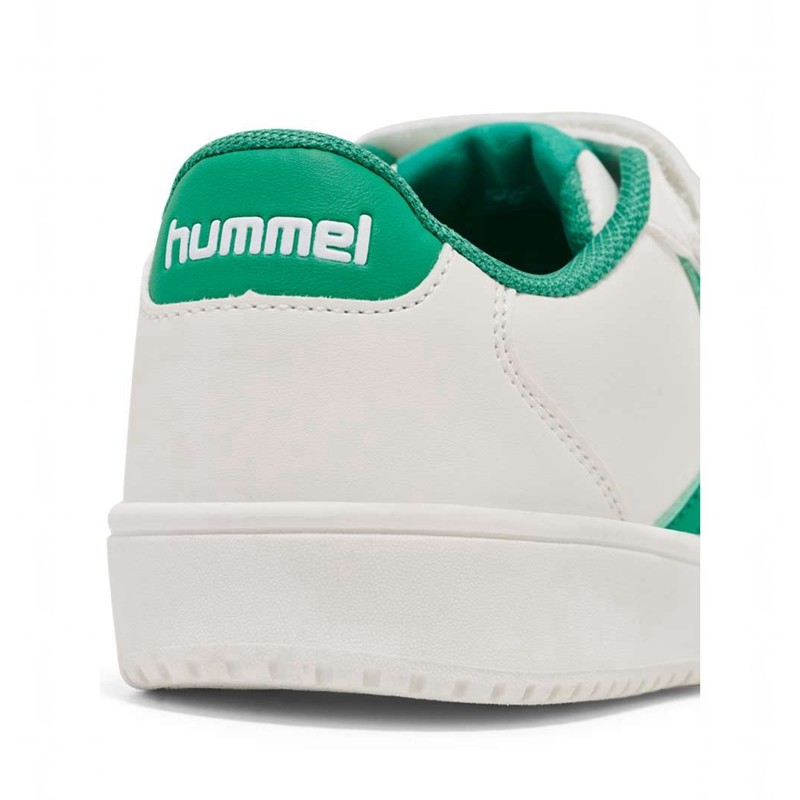 Basket Hummel Derby Court Jr Enfant Vert | 038078-760