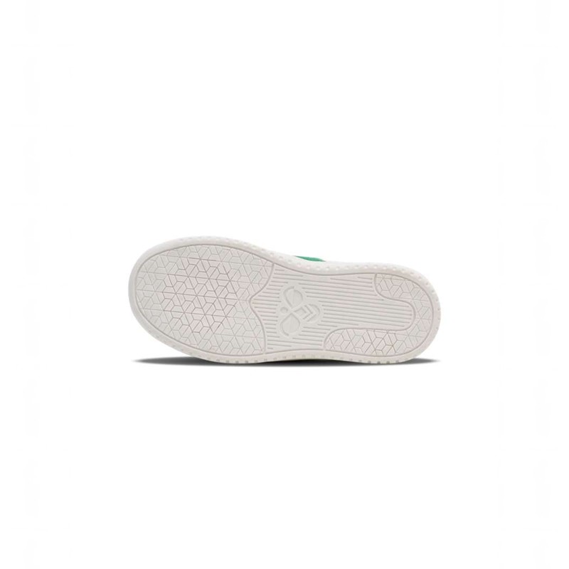 Basket Hummel Derby Court Jr Enfant Vert | 038078-760