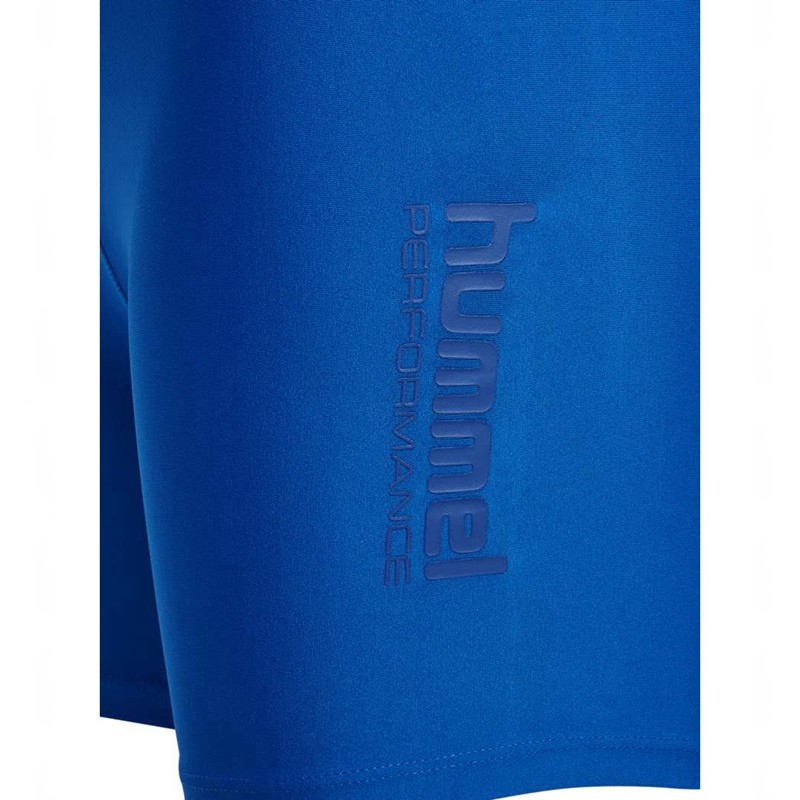 Basket Hummel Fast Mid Waist Tight Femme Bleu | 306742-065