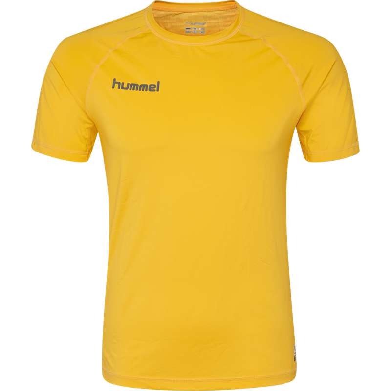 Basket Hummel First Performance Jersey S/S Homme Jaune | 207530-785