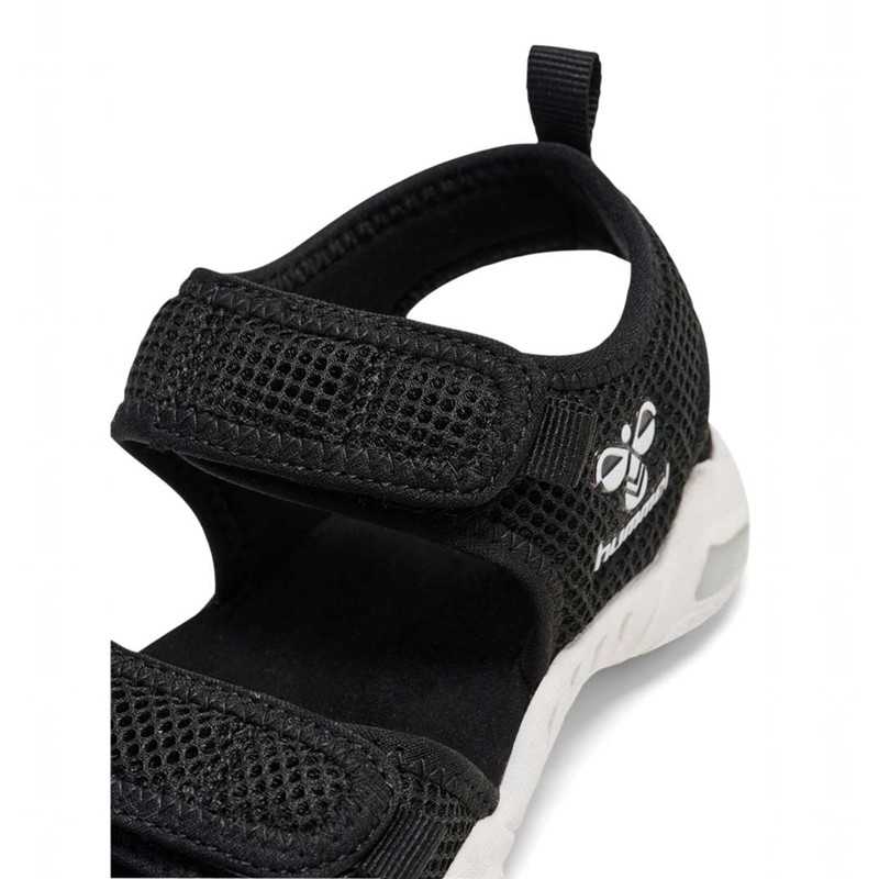 Basket Hummel Flash Enfant Noir | 234149-488