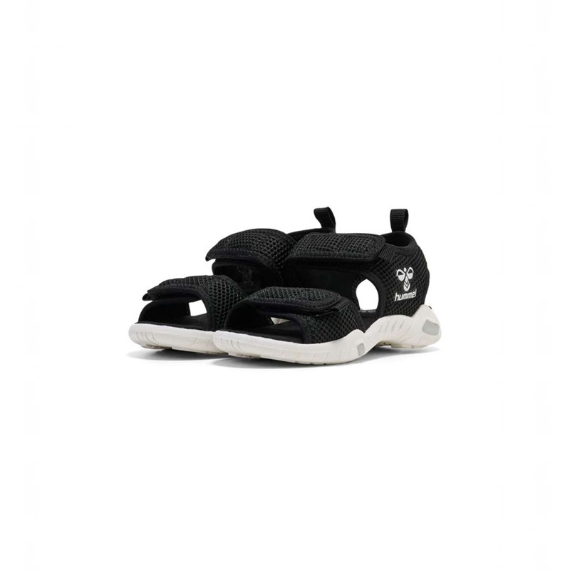 Basket Hummel Flash Enfant Noir | 234149-488