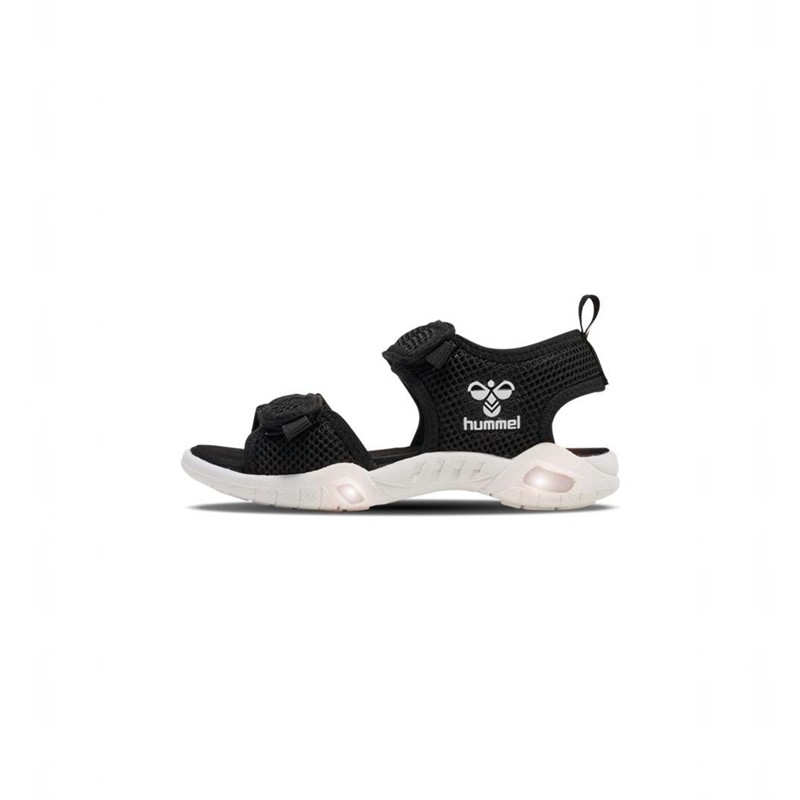 Basket Hummel Flash Enfant Noir | 234149-488