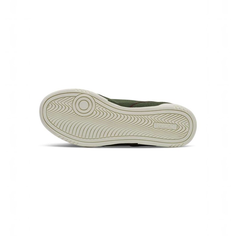 Basket Hummel Forli Synth. Suede Homme Vert | 730722-762