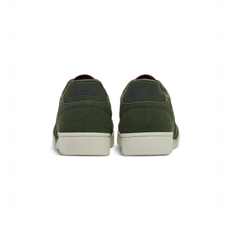 Basket Hummel Forli Synth. Suede Homme Vert | 730722-762