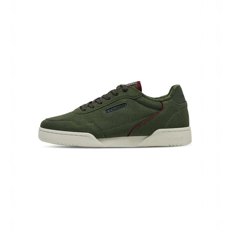 Basket Hummel Forli Synth. Suede Homme Vert | 730722-762