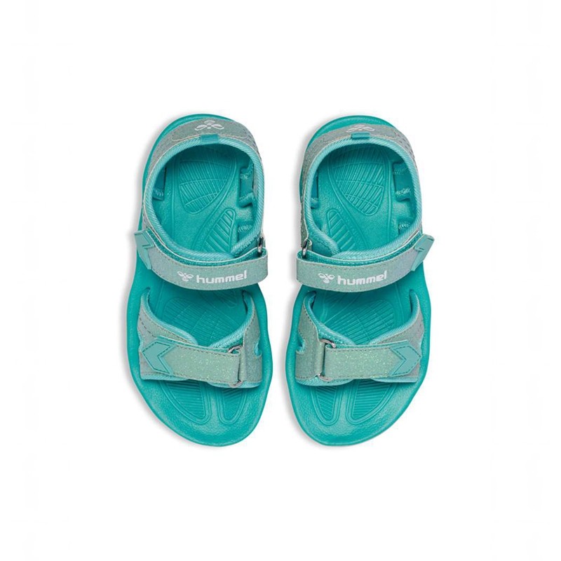 Basket Hummel Glitter Jr Enfant Bleu | 273517-359