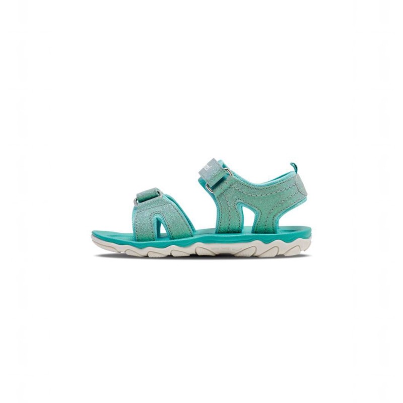 Basket Hummel Glitter Jr Enfant Bleu | 273517-359